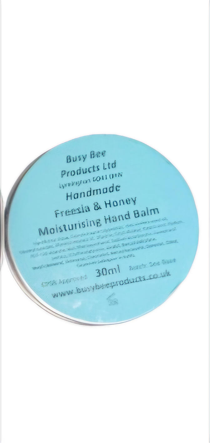 Moisturising Hand Balm Freesia & Honey