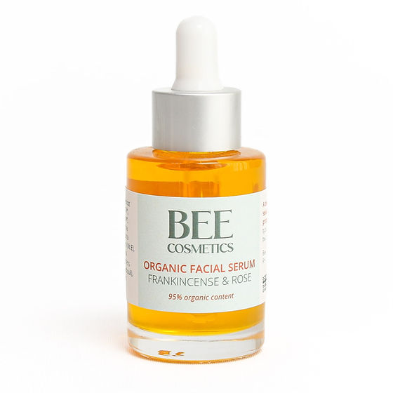Organic Facial Serum Frankincense and Rose