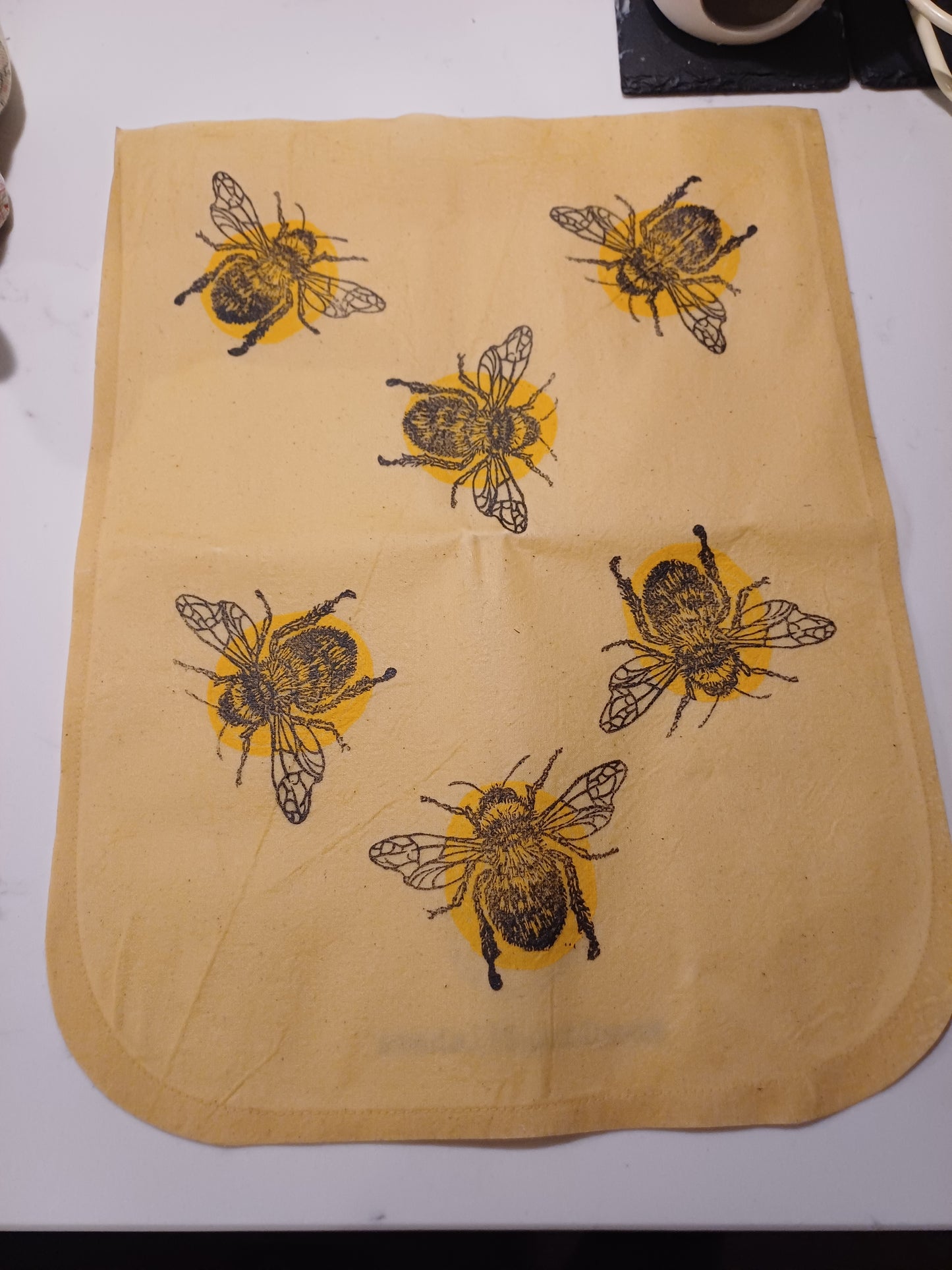 Beeswax Bread Pouch/ Large .