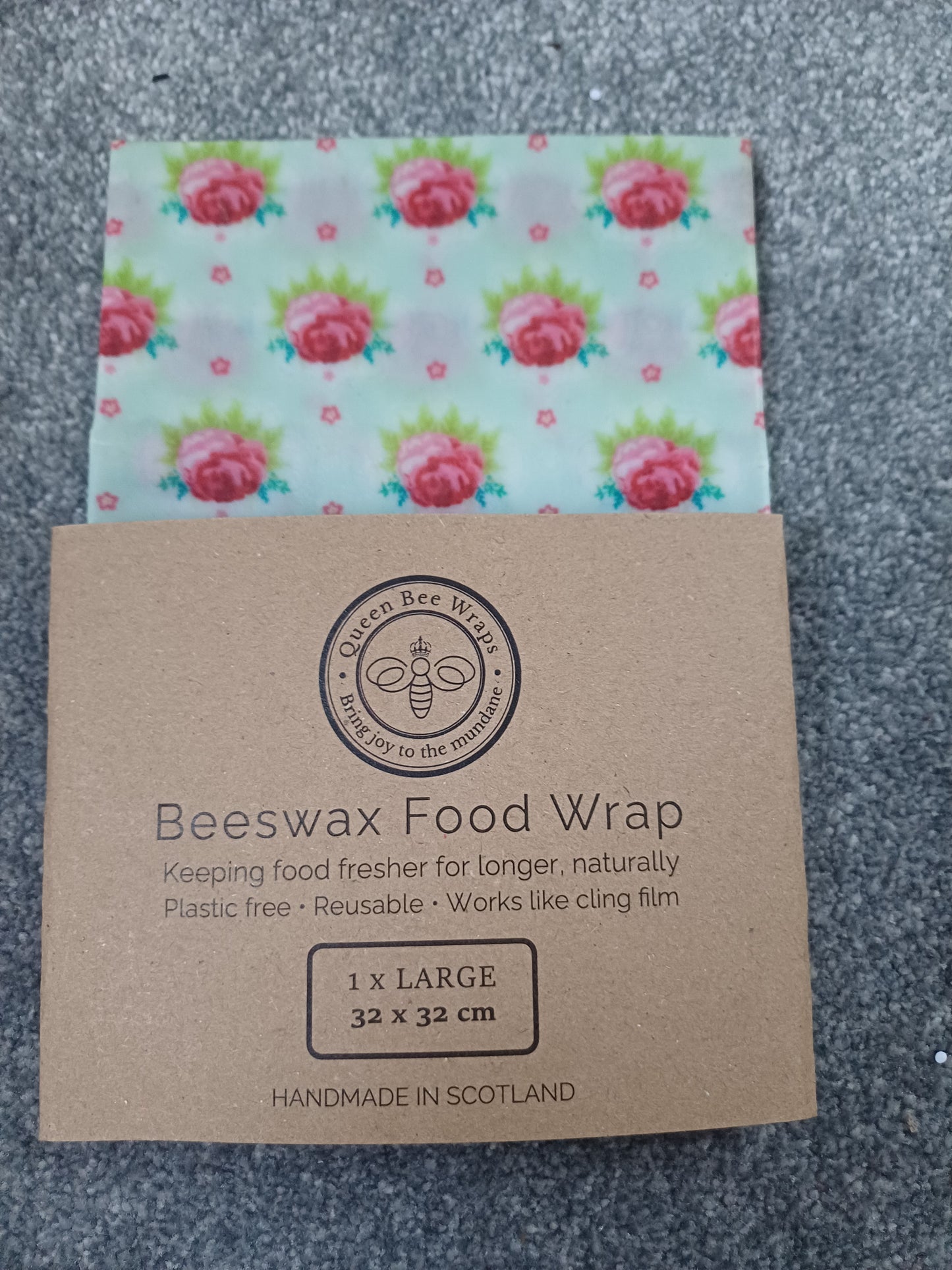 Large Single Bees Wax Wrap