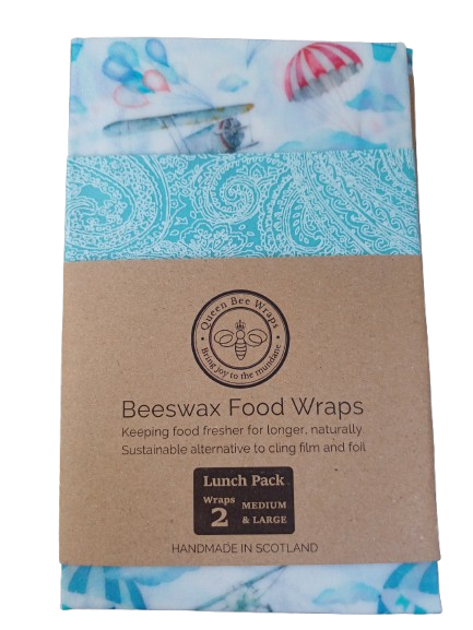 Lunch Pack Bees Wax Wraps