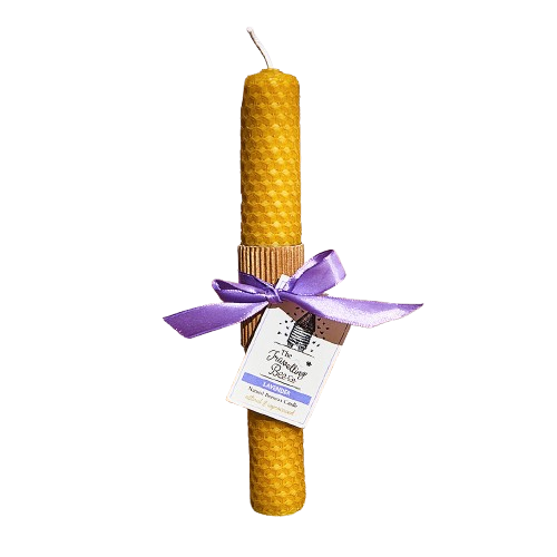 Rolled Beeswax Candles