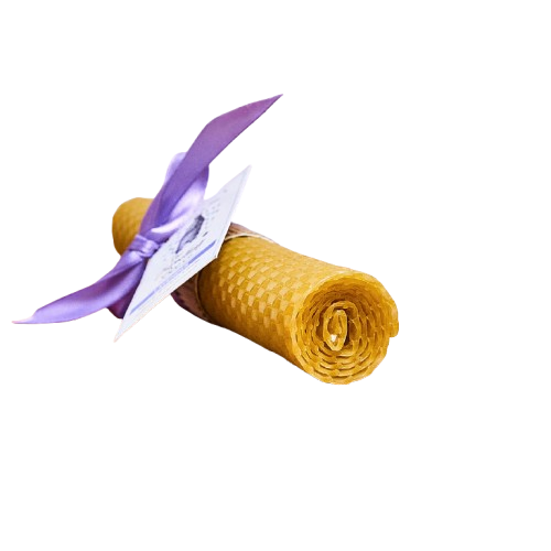 Rolled Beeswax Candles