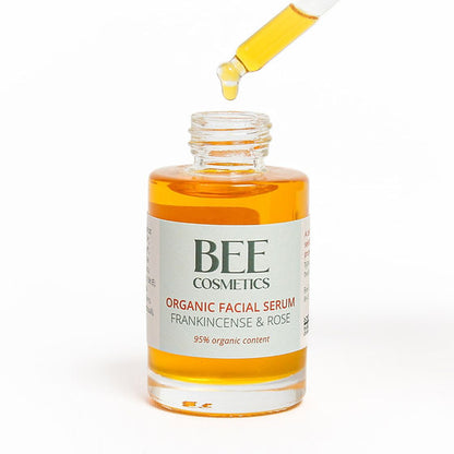 Organic Facial Serum Frankincense and Rose