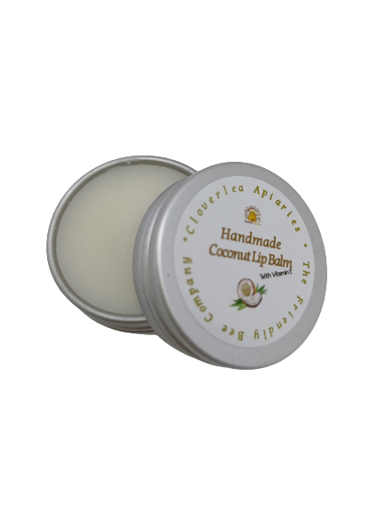 Handmade lip balms with Vitamin E.