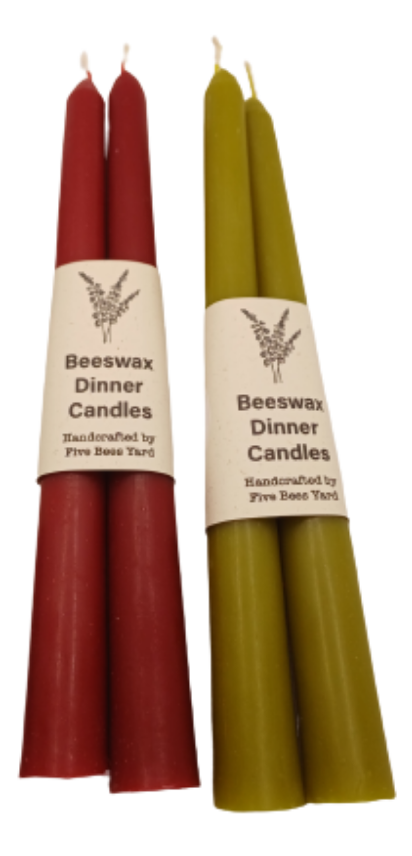 Large Pair of Dinner Candles