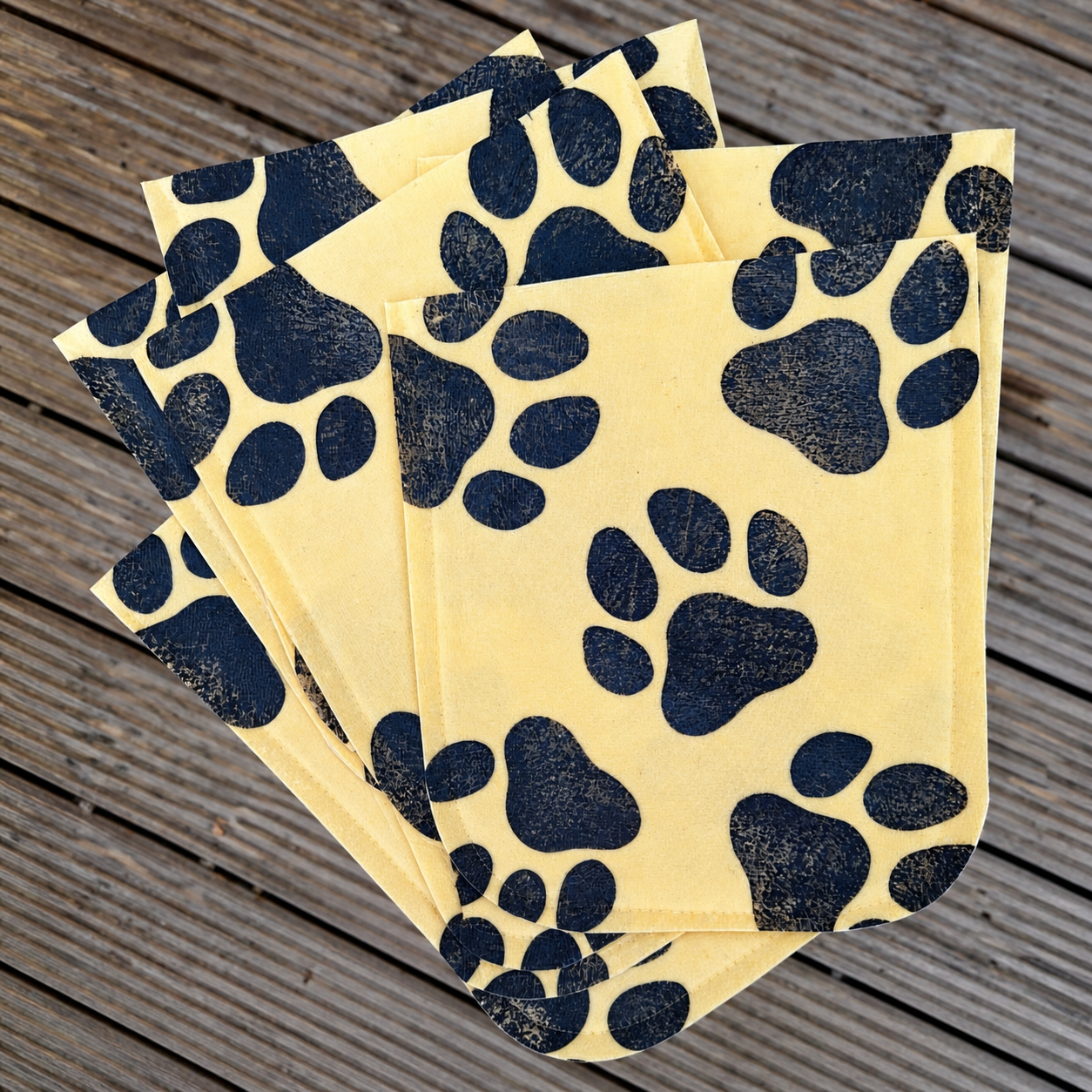 Dog treat beeswax pouch.