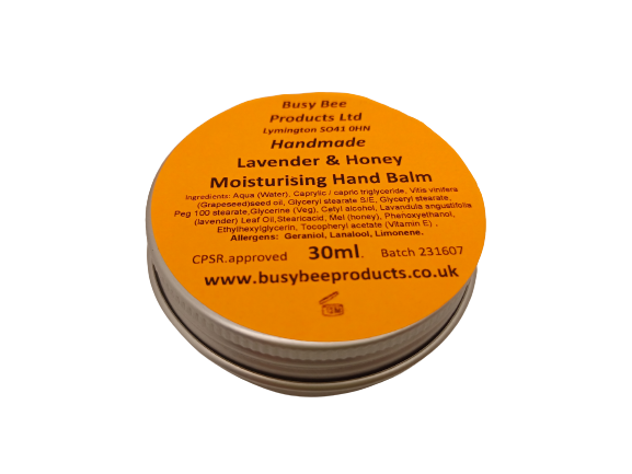 Moisturising Hand Balm Lavender & Honey